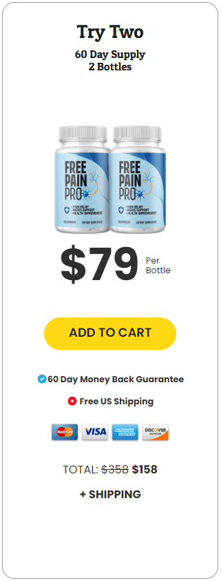 Free Pain Pro 2 Bottle